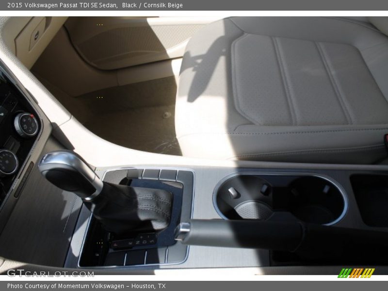 Black / Cornsilk Beige 2015 Volkswagen Passat TDI SE Sedan