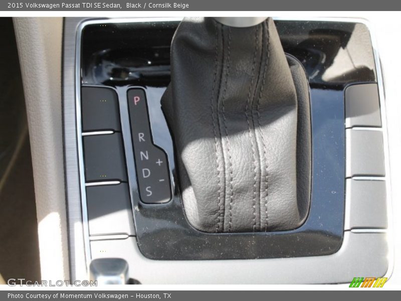 Black / Cornsilk Beige 2015 Volkswagen Passat TDI SE Sedan