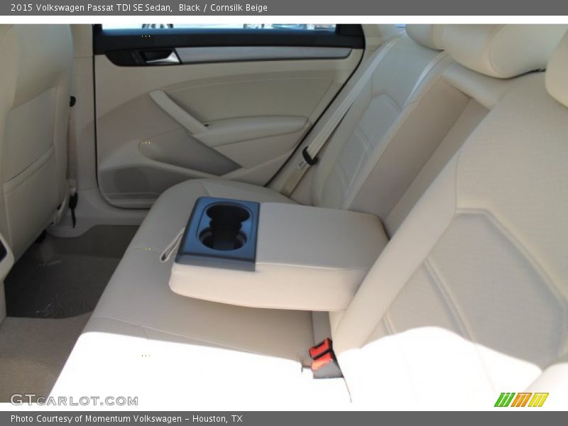 Black / Cornsilk Beige 2015 Volkswagen Passat TDI SE Sedan