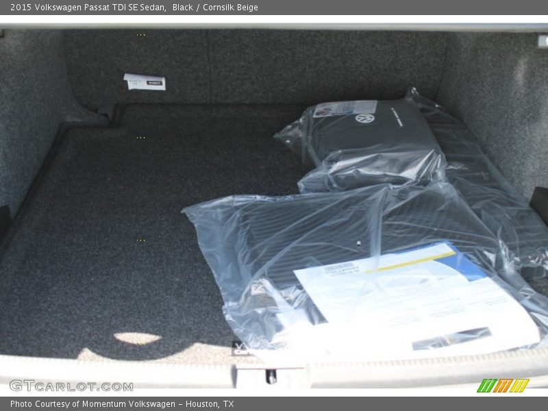 Black / Cornsilk Beige 2015 Volkswagen Passat TDI SE Sedan