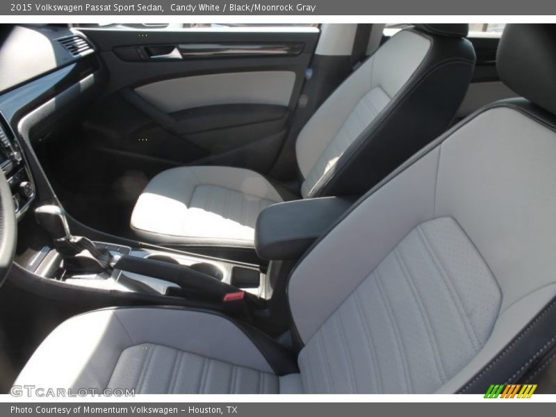 Candy White / Black/Moonrock Gray 2015 Volkswagen Passat Sport Sedan