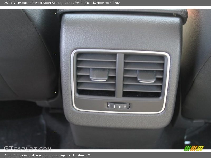 Candy White / Black/Moonrock Gray 2015 Volkswagen Passat Sport Sedan