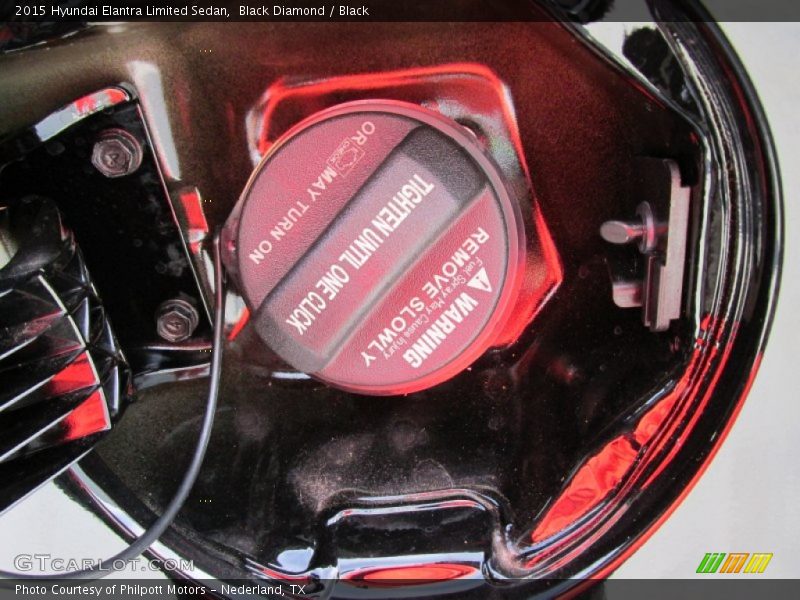 Black Diamond / Black 2015 Hyundai Elantra Limited Sedan