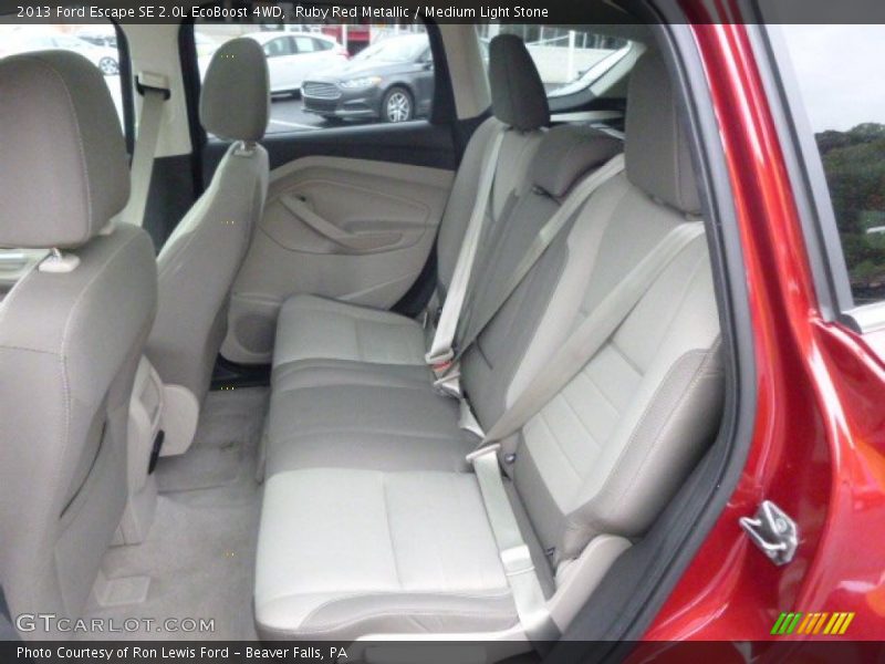Ruby Red Metallic / Medium Light Stone 2013 Ford Escape SE 2.0L EcoBoost 4WD