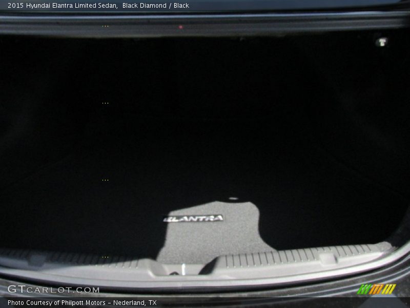 Black Diamond / Black 2015 Hyundai Elantra Limited Sedan