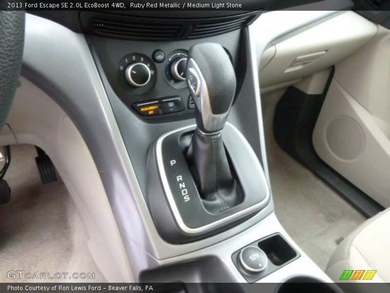 Ruby Red Metallic / Medium Light Stone 2013 Ford Escape SE 2.0L EcoBoost 4WD