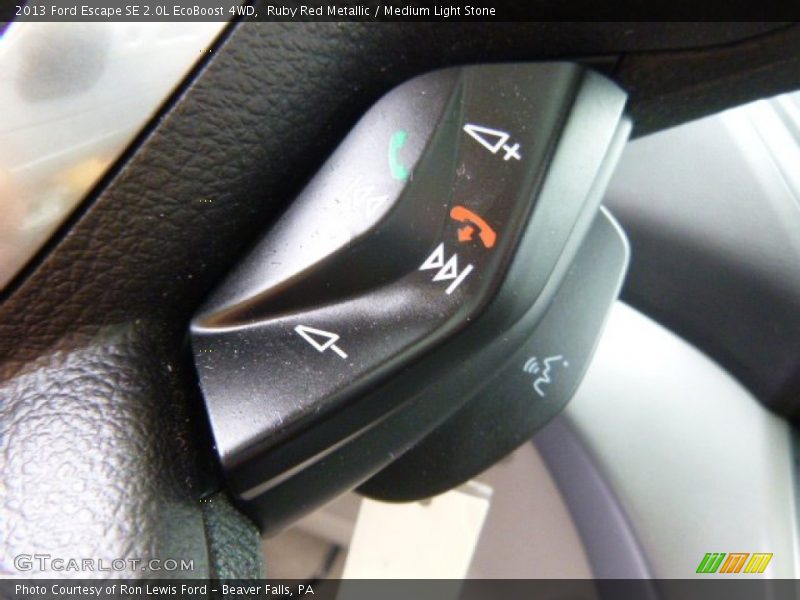 Ruby Red Metallic / Medium Light Stone 2013 Ford Escape SE 2.0L EcoBoost 4WD