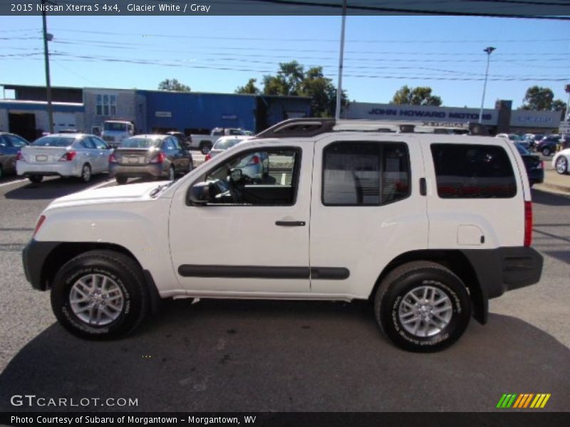 Glacier White / Gray 2015 Nissan Xterra S 4x4