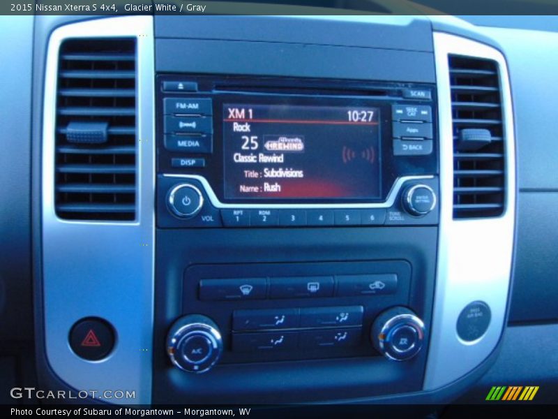 Glacier White / Gray 2015 Nissan Xterra S 4x4