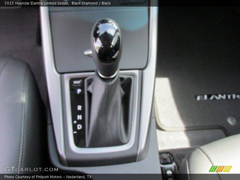 Black Diamond / Black 2015 Hyundai Elantra Limited Sedan