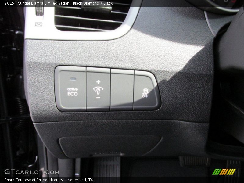 Black Diamond / Black 2015 Hyundai Elantra Limited Sedan