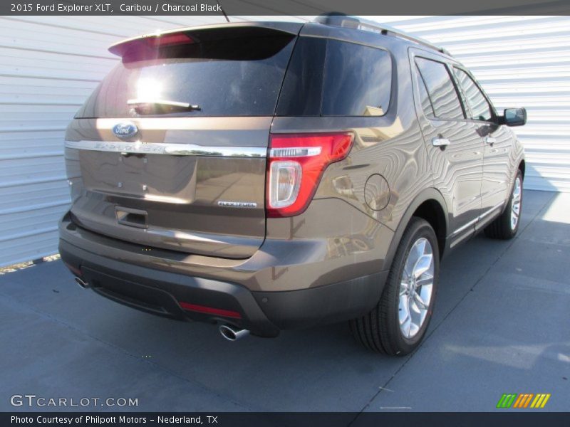 Caribou / Charcoal Black 2015 Ford Explorer XLT