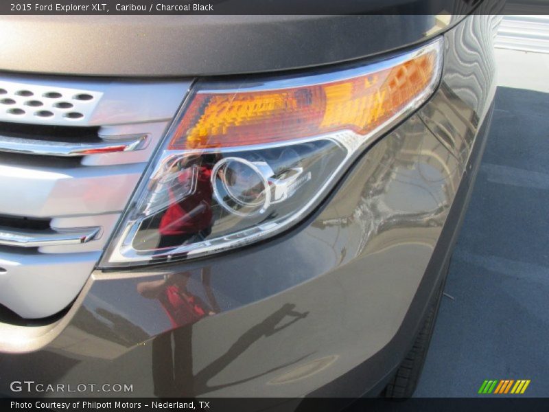 Caribou / Charcoal Black 2015 Ford Explorer XLT