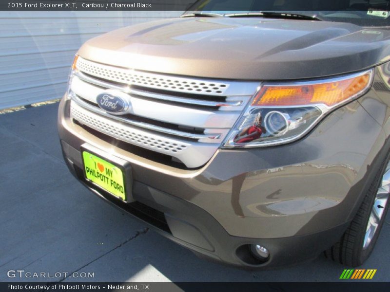 Caribou / Charcoal Black 2015 Ford Explorer XLT