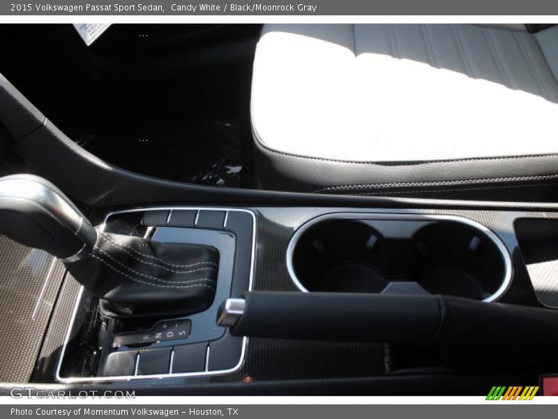 Candy White / Black/Moonrock Gray 2015 Volkswagen Passat Sport Sedan