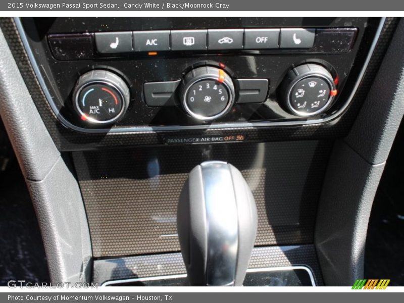 Controls of 2015 Passat Sport Sedan