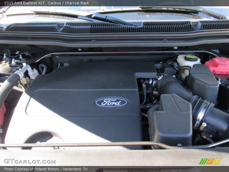 Caribou / Charcoal Black 2015 Ford Explorer XLT