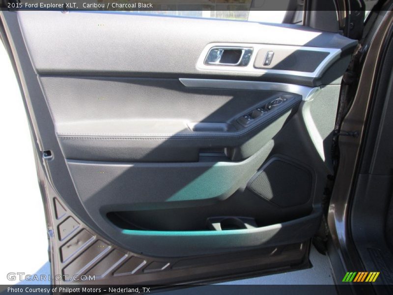 Caribou / Charcoal Black 2015 Ford Explorer XLT
