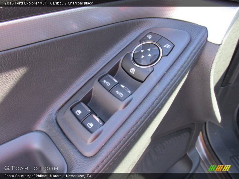 Caribou / Charcoal Black 2015 Ford Explorer XLT
