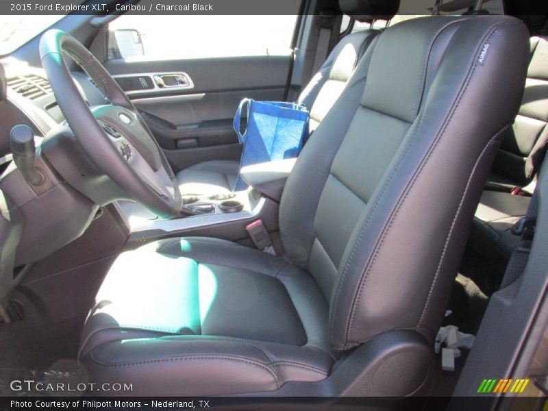 Caribou / Charcoal Black 2015 Ford Explorer XLT