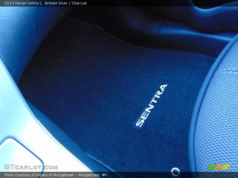Brilliant Silver / Charcoal 2014 Nissan Sentra S