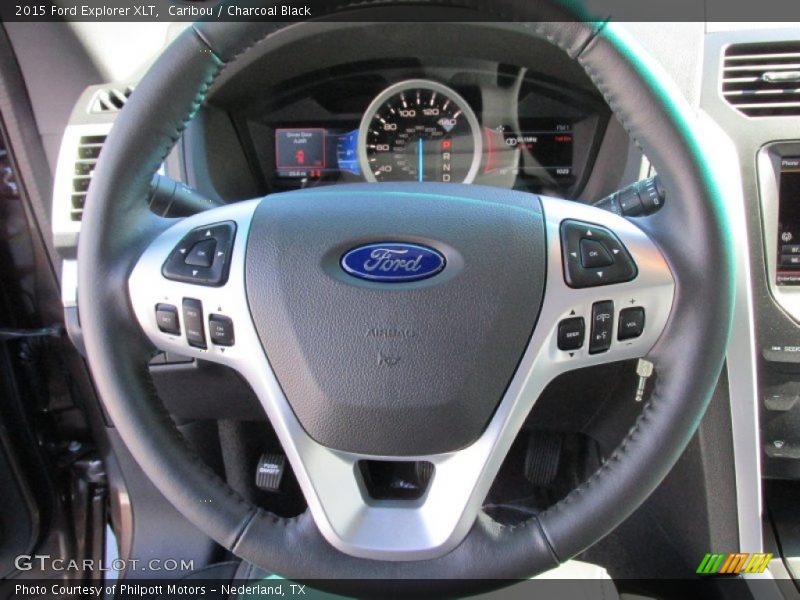 Caribou / Charcoal Black 2015 Ford Explorer XLT