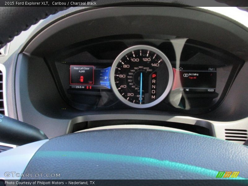 Caribou / Charcoal Black 2015 Ford Explorer XLT