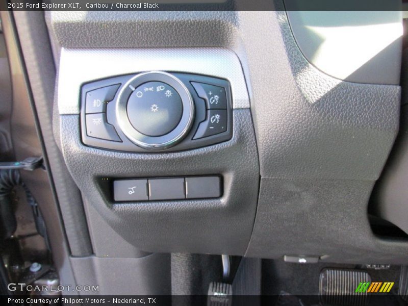 Caribou / Charcoal Black 2015 Ford Explorer XLT