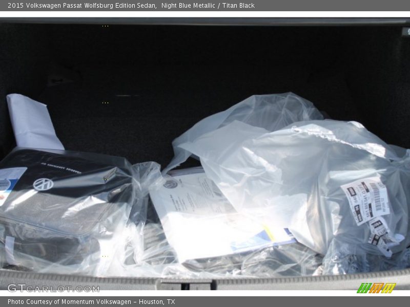Night Blue Metallic / Titan Black 2015 Volkswagen Passat Wolfsburg Edition Sedan
