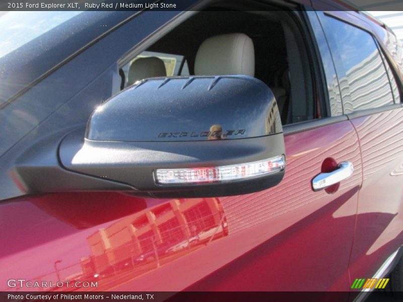 Ruby Red / Medium Light Stone 2015 Ford Explorer XLT