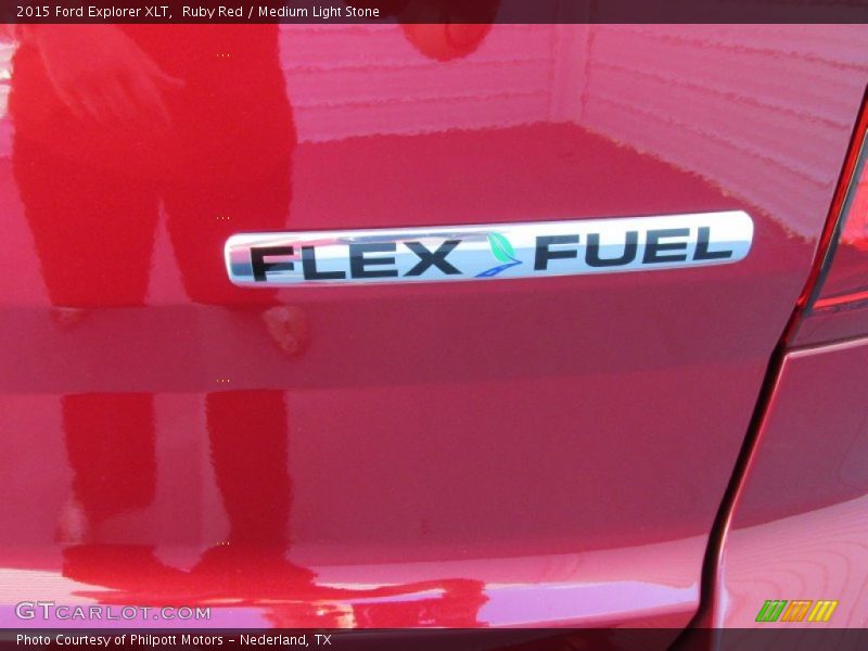Ruby Red / Medium Light Stone 2015 Ford Explorer XLT