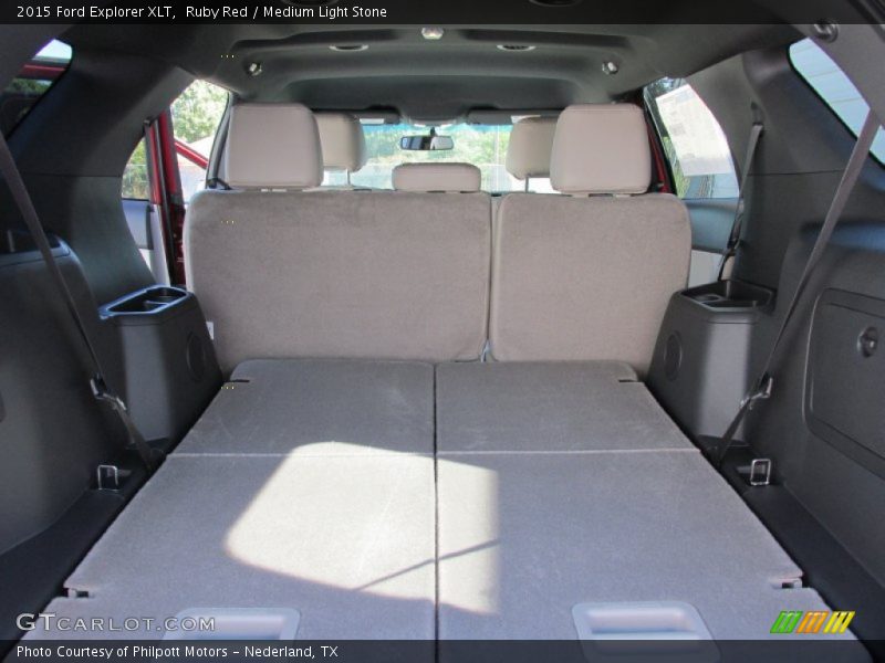Ruby Red / Medium Light Stone 2015 Ford Explorer XLT