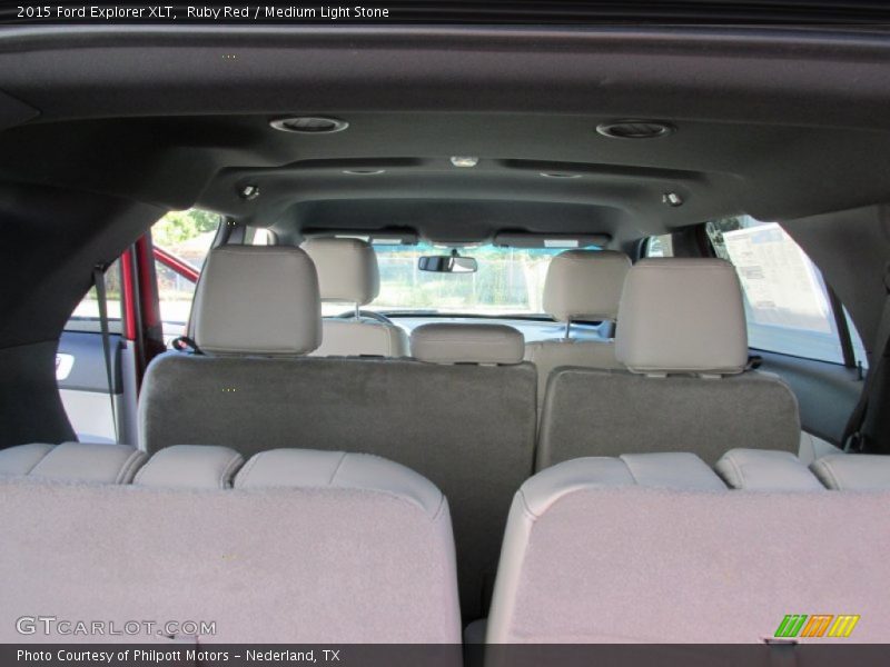 Ruby Red / Medium Light Stone 2015 Ford Explorer XLT