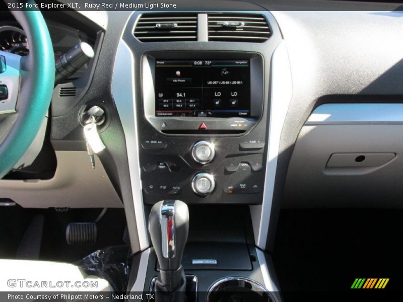 Ruby Red / Medium Light Stone 2015 Ford Explorer XLT