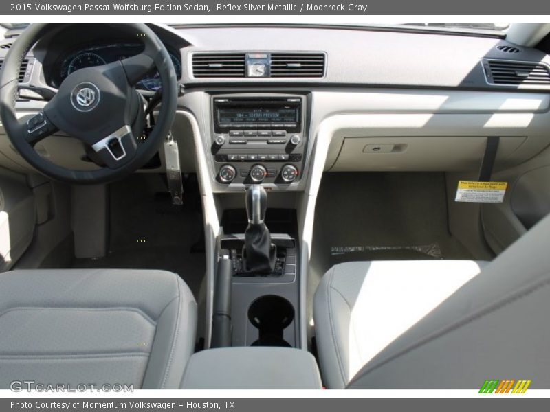 Reflex Silver Metallic / Moonrock Gray 2015 Volkswagen Passat Wolfsburg Edition Sedan