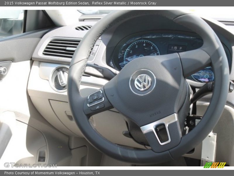  2015 Passat Wolfsburg Edition Sedan Steering Wheel