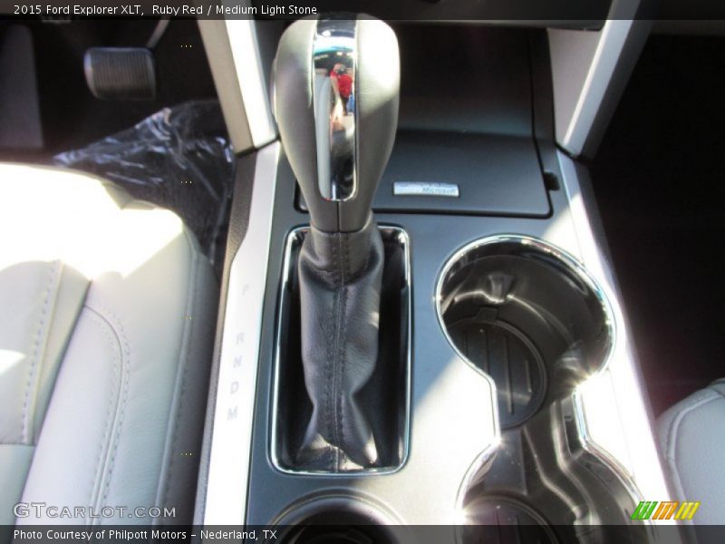 Ruby Red / Medium Light Stone 2015 Ford Explorer XLT