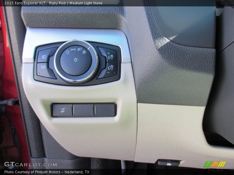 Ruby Red / Medium Light Stone 2015 Ford Explorer XLT
