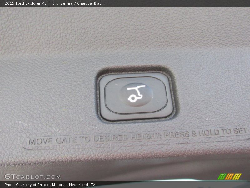 Bronze Fire / Charcoal Black 2015 Ford Explorer XLT