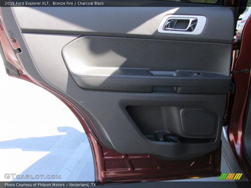 Bronze Fire / Charcoal Black 2015 Ford Explorer XLT