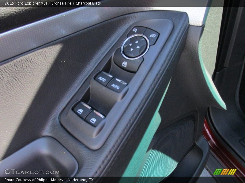 Bronze Fire / Charcoal Black 2015 Ford Explorer XLT
