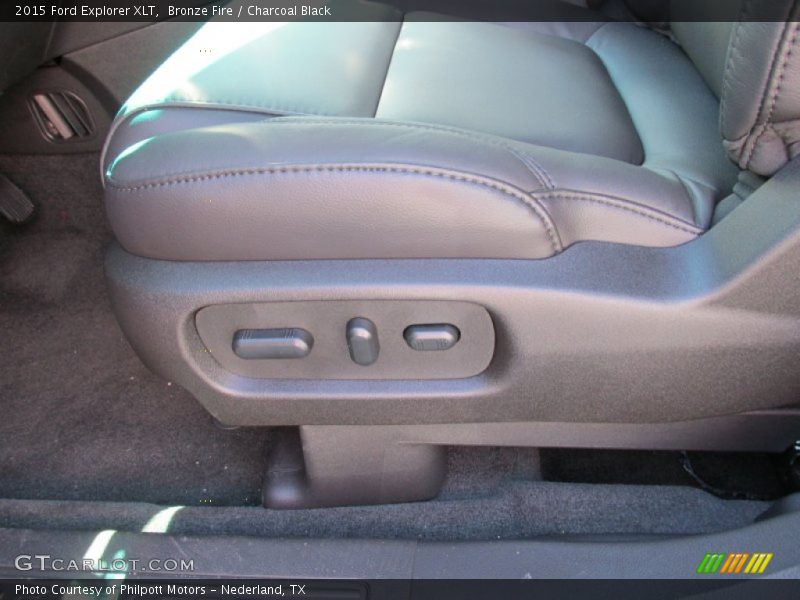 Bronze Fire / Charcoal Black 2015 Ford Explorer XLT