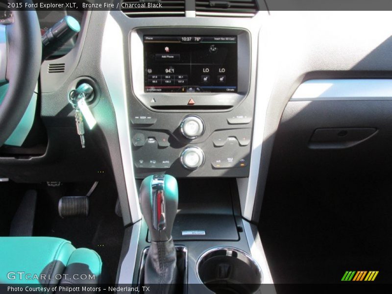 Bronze Fire / Charcoal Black 2015 Ford Explorer XLT
