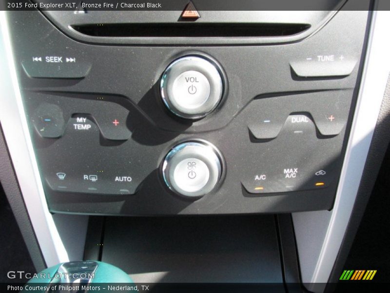 Bronze Fire / Charcoal Black 2015 Ford Explorer XLT