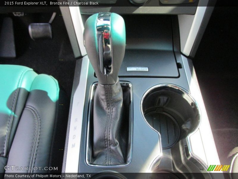 Bronze Fire / Charcoal Black 2015 Ford Explorer XLT