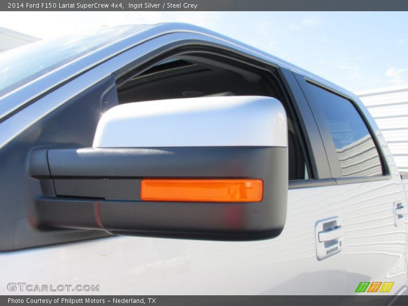 Ingot Silver / Steel Grey 2014 Ford F150 Lariat SuperCrew 4x4