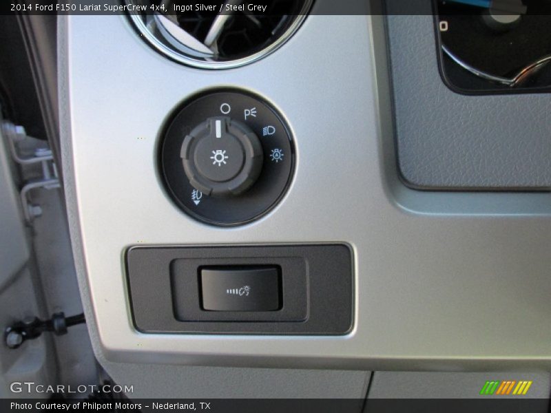 Ingot Silver / Steel Grey 2014 Ford F150 Lariat SuperCrew 4x4