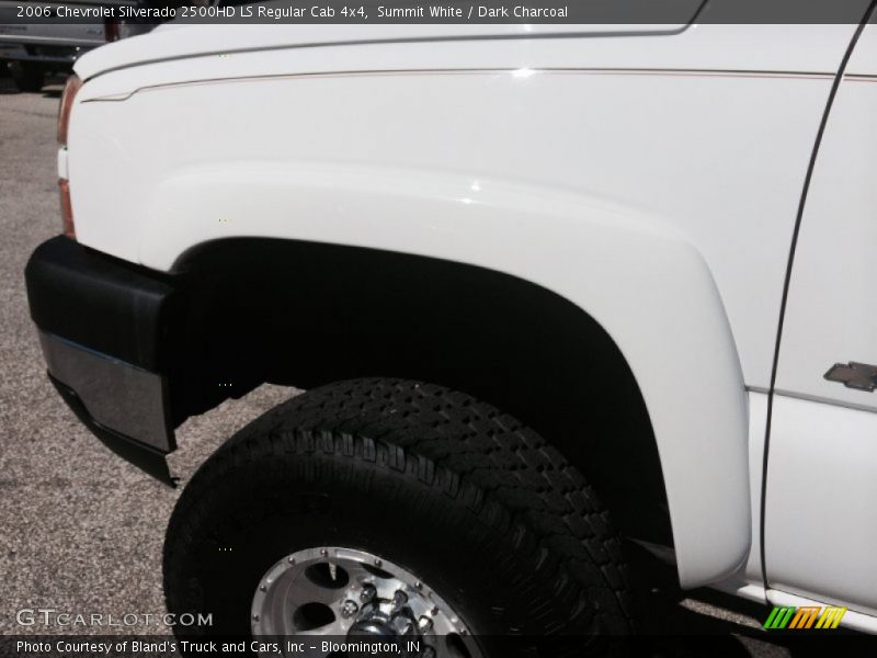 Summit White / Dark Charcoal 2006 Chevrolet Silverado 2500HD LS Regular Cab 4x4
