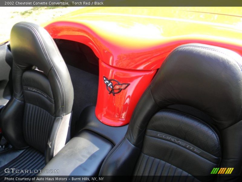Torch Red / Black 2002 Chevrolet Corvette Convertible