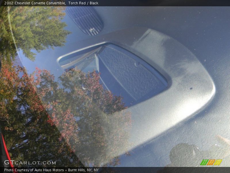 Torch Red / Black 2002 Chevrolet Corvette Convertible